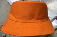 Topi Bucket Polos untuk Wanita Pria Katun Musim Panas Pantai Memancing Topi Merek Pribadi Label Bordir Logo Solid Pelindung Matahari Luar Ruangan