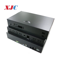 Métal 1u 400mm Panneau Avant Rack Amplificateur Boîtier Boîtier Châssis Audio Power