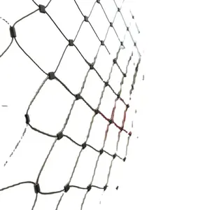 Linh Hoạt Cáp Net Aviary Ss Wire Rope Mesh Kim Loại Dây Lưới