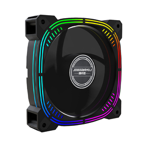 Precio de fábrica Pc Computer <span class=keywords><strong>Fan</strong></span> <span class=keywords><strong>Kit</strong></span> 120mm Radiador RGB OEM Soporte Black Rgb <span class=keywords><strong>Fan</strong></span> con controlador RGB - Product Image 1