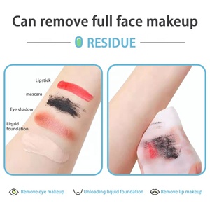 Lingettes démaquillantes douces hypoallergéniques sans alcool pour peaux délicates OEM - Product Image 3