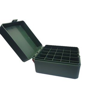 Caja de Plástico para 25 Cartuchos, Estuche de Almacenamiento para Balas de Caza y Tiro, Organizador, Contenedor, Accesorios de Caza - Product Image 5