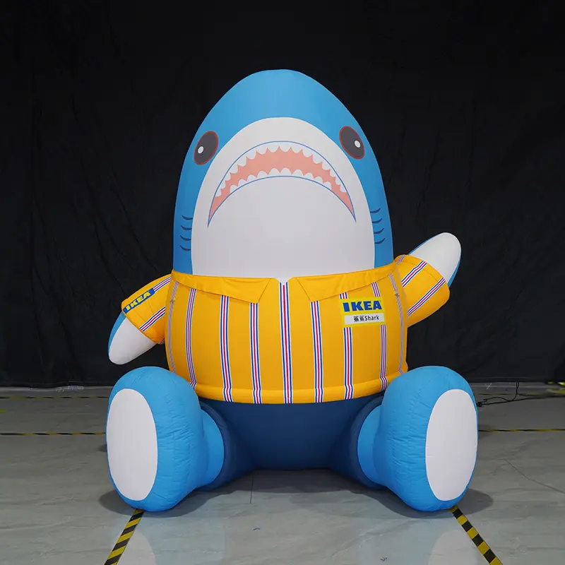 Cute inflatable dolphin custom design giant custom event advertising animal cartoon mascot balloon dolphin inflatables