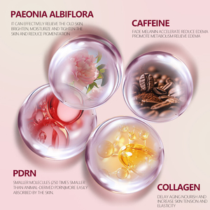 Krim Mata Pengencang Anti-Penuaan Melembapkan dan Mengangkat Kulit dengan Pdrn, Bahan Vegan, DNA Salmon Mawar untuk Kulit Sensitif-Penghilang Kerutan - Product Image 3