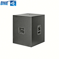 Subwoofer professionnel ELX118 1600W, haut-parleur de basses passif simple de 18 pouces en bois, super basses pour extérieur, idéal pour fêtes, DJ, KTV, audio