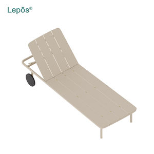 Lit <span class=keywords><strong>de</strong></span> repos extérieur entièrement en aluminium, imperméable, antirouille, pour jardin, terrasse, patio, bord <span class=keywords><strong>de</strong></span> piscine, avec matelas pour <span class=keywords><strong>hôtel</strong></span>, complexe hôtelier, villa - Product Image 5