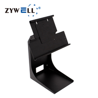 Zywell présentoir d'imprimante d'étiquettes de reçu thermique sans encre métal stable 7.9 "à 10.9" support de tampon