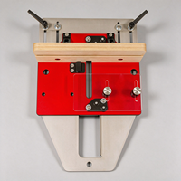 Table de fraisage de précision pour assemblages en joint, Gabarit professionnel pour le travail du bois, Idéal pour les assemblages par emboîtement DIY industriels, Indexation en aluminium 1/4"-1/2"