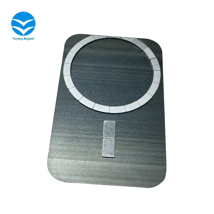 Magnete tascabile con carta magnetica potente portafoglio personalizzato per connessione Magsafe