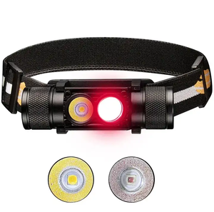 Wurkkos H25LR Tragbare Wiederaufladbare Stirnlampe LH351D 5000K Weiße LED 90 CRI und SST20 <span class=keywords><strong>DR</strong></span> 660 nm Rote LED - Product Image 2