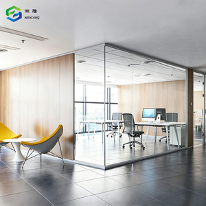 Precio al por Mayor <span class=keywords><strong>de</strong></span> Paneles Divisores <span class=keywords><strong>de</strong></span> Vidrio y Aluminio para Oficinas, Vestíbulos <span class=keywords><strong>de</strong></span> Hotel y Salas Ejecutivas - Product Image 1
