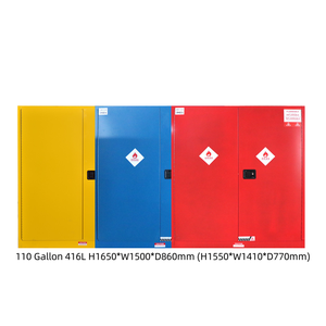 Gabinete Ignífugo de Seguridad para Químicos Inflamables CYD de 45/60/90/110 Galones, con Estantes Ajustables, Antiexplosión, para Almacenamiento en Laboratorios e Industrias - Product Image 6