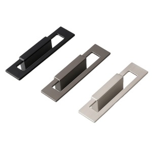 Lideshi Modern Zinc Alloy Drawer <b>Handle</b> Rectangle 2629 Durable Wardrobe Hardware - Product Image 5