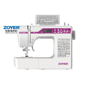 Machine à coudre domestique Zoyer ZY2601, 200 points différents, machine à coudre électronique pour usage domestique - Product Image 1