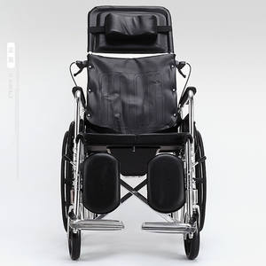 Fauteuil roulant manuel Kaiyang en alliage d'aluminium léger, pliable, inclinable, avec dossier haut et fonction toilette pour personnes âgées et handicapées - Product Image 5