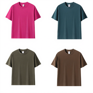 เสื้อยืดคอกลมแขนสั้นทรงโอเวอร์ไซส์ ผ้าเจอร์ซีย์เนื้อหนัก 230GSM ผ้าฝ้าย 100% ล้างแบบวินเทจ สำหรับผู้ชาย - Product Image 3