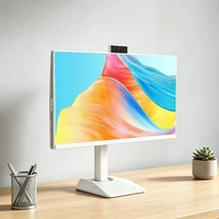 Komputer Kantor Desktop IPS Hitam 24 inci CPU I3-8100 I5-8400 Tender Sekolah Pemerintah
