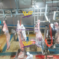 Convoyeur de carcasse de ligne d'abattoir de taureau pour l'abattoir de vache