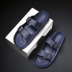 Sandali sportivi retrò con fibbia per cintura explose Cross-Border Plus Size pantofole piatte per <span class=keywords><strong>uomo</strong></span> donna estate - Product Image 4