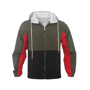 Oem के लिए विश्वविद्यालय रंग संयोजन जैकेट रनिंग जर्सी आकस्मिक Tracksuit जैकेट कस्टम अपनी खुद की ब्रांडेड लोगो