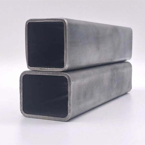 Pipa Baja Karbon Persegi Pasokan Pabrik untuk Teknik Tenaga Listrik Bersertifikasi JIS Pipa Las Tanpa Sambungan Bentuk Oval - Product Image 1