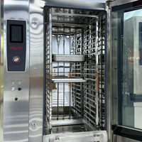 Four à convection professionnel KOCHEF 40 niveaux, gaz GPL/GN, écran tactile, acier inoxydable, vapeur, cuisson, recettes personnalisables USB, boulangerie 1