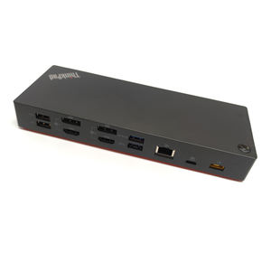 <span class=keywords><strong>Station</strong></span> d'accueil <span class=keywords><strong>ThinkPad</strong></span> <span class=keywords><strong>USB</strong></span>-<span class=keywords><strong>C</strong></span> hybride avec <span class=keywords><strong>station</strong></span> d'accueil <span class=keywords><strong>USB</strong></span>-A 40AF0135US avec <span class=keywords><strong>c</strong></span>âble d'alimentation pour version US/EU/UK 40AF0135EU 40AF0135UK - Product Image 1