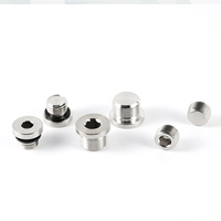 Bouchon à vis à filetage standard en acier inoxydable 304, haute résistance à la pression et aux températures, finition brute, pour l'étanchéité des tuyaux - Vente chaude