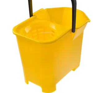 Dual Cavity Commercial Mop Bucket BUCKETS Plastic Eco-friendly Agent Purchase Not Applicable >10L Mop Bucket with Wringer 833.5g