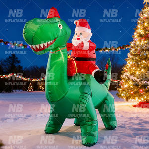 Personnage gonflable d'<span class=keywords><strong>homme</strong></span> de Noël pour les gonflables de publicité du père Noël de divertissement extérieur pour des événements de festival - Product Image 3