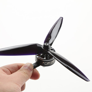Hélice de 7 pulgadas y 3 aspas para drones de carreras, de larga duración, modelo 7040 (7*4*3), de plástico, molde privado, accesorio adaptador. - Product Image 5