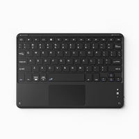 Kenke clavier magique 10.5 pouces bureau pavé tactile Portable clavier sans fil housse de protection en cuir pour iPad 10th 10.9 pouces étui