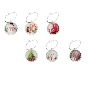 Christmas Wine Bottle Stoppers With Santa Snowman Reusable Decorative Corks For Holiday Gift - Product Image 3