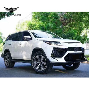 Nouveaux pare-chocs de voiture en plastique PP, design Lambor, feux LED, kit carrosserie avec clips pour Fortuner 2016-2021 - Product Image 4