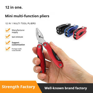 <b>Multi</b> <b>Tool</b> <b>Multi</b> Functional <b>Pliers</b> With Slide Switch Knife Screwdriver Stainless Steel Folding <b>Pliers</b> - Product Image 5