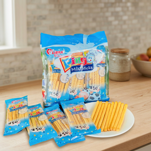 Los Niños Aman las Golosinas: Palitos de Leche Pingo, Crujientes y Dulces, Horneados, 186g, ODM OEM, Hecho en Vietnam, Muestra Gratis - Product Image 4