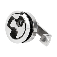 Loquet de trappe marine en acier inoxydable 316, accessoires de bateau, verrou tournant pour pont de yacht