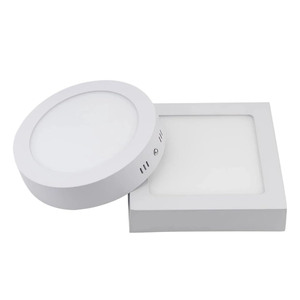 Modern Plastic Indoor Bathroom <b>Ceiling</b> <b>Lights</b> Super Bright LED Surface Mounted Panel <b>Light</b> IP44 Rated - Product Image 1