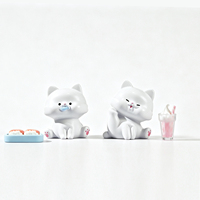Série MIMI Cat : Boîte Mystère avec Figurine Aléatoire, Animal Mignon, Jouet de Collection pour Amateurs de Chats, Cadeaux d'Anniversaire