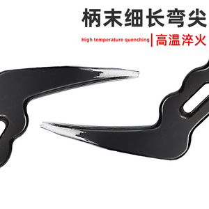 Building special aluminum mold hammer tool aluminum wood anti-skid anti-seismic handle hammer integrated forging short handle - Product Image 4