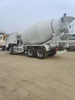 Camion malaxeur à béton SINOTRUK HOWO 375HP 6x4 Euro II 12m³ à 10 roues, véhicule de mélange de ciment robuste pour l'Afrique