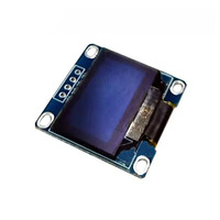 SSD1306 0.96 inç küçük esnek şeffaf OLED renkli dokunmatik ekran 128x64 piksel RGB I2C araba ekran e-kağıt modülleri