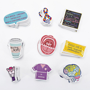 Autocollants en vinyle autocollants promotionnels à motifs variés, pack d'autocollants imprimés, pack d'autocollants découpés sur mesure - Product Image 3