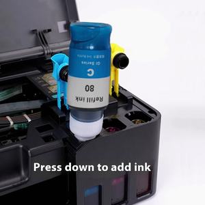 Bouteille de remplissage d'encre Canon pour 80 GI20 GI30 GI40 GI50 GI60 GI70 GI80 GI90 G5020 G6030 G5040 <span class=keywords><strong>G6050</strong></span> G6060 GM2070 G6080 G6091 - Product Image 3