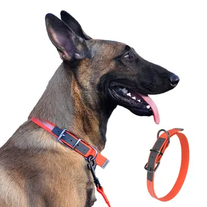 High Quality Adjustable Nylon Dog Collar With Soft Neoprene Padding Durable Reflective Nylon Pet Dog Collar