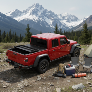 Cubierta de vinilo marino mejorada de 5 pies, enrollable, plegable en tres partes, para <span class=keywords><strong>Silverado</strong></span> 1500 <span class=keywords><strong>2022</strong></span>, Ford F150, Dodge Ram, Nissan Frontier, Toyota - Product Image 6