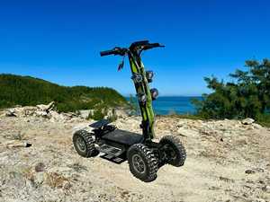 Trottinette Électrique Pliable Tout-Terrain Rapide à 4 Roues City <span class=keywords><strong>Coco</strong></span> Étanche pour le Golf - Product Image 3