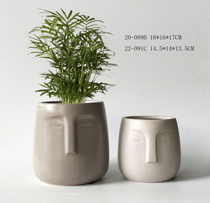 2026 Style nordique émaillé en céramique Pots de fleurs intérieur/extérieur maison jardin planteur pour plantes bonsaï gros décor de bureau - Product Image 6