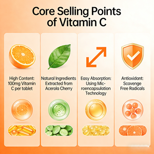 Comprimés de <span class=keywords><strong>Vitamine</strong></span> <span class=keywords><strong>C</strong></span> <span class=keywords><strong>Liposomale</strong></span> OEM 1000mg au Zinc, Saveur Fruitée Naturelle, pour le Soutien Immunitaire, l'Éclat de la Peau, Antioxydant, Végétalien, Sans OGM - Product Image 3