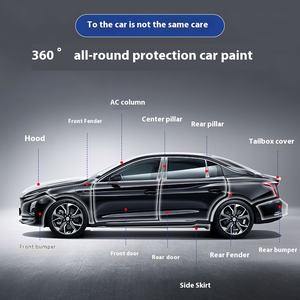 <span class=keywords><strong>Film</strong></span> de couverture de <span class=keywords><strong>voiture</strong></span> en TPU personnalisé pour B-M-W X5 2022-2024 pare-chocs invisible avec protection extensible contre les rayures/UV - Product Image 2